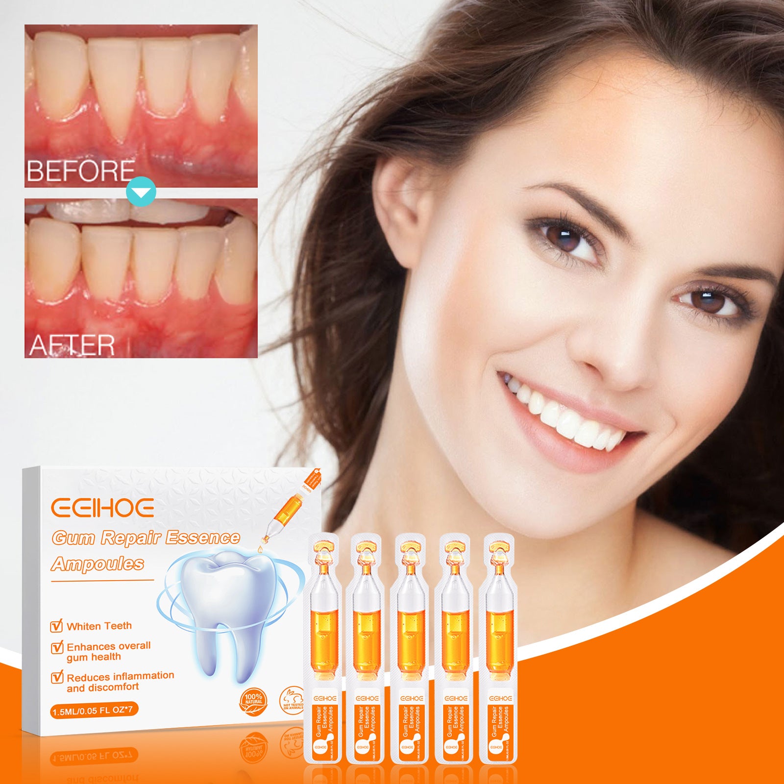 Teeth Repair Deep Cleaning Teeth Yellow Teeth Stain Tartar Care Gum Oral Care - Thrive Treasure