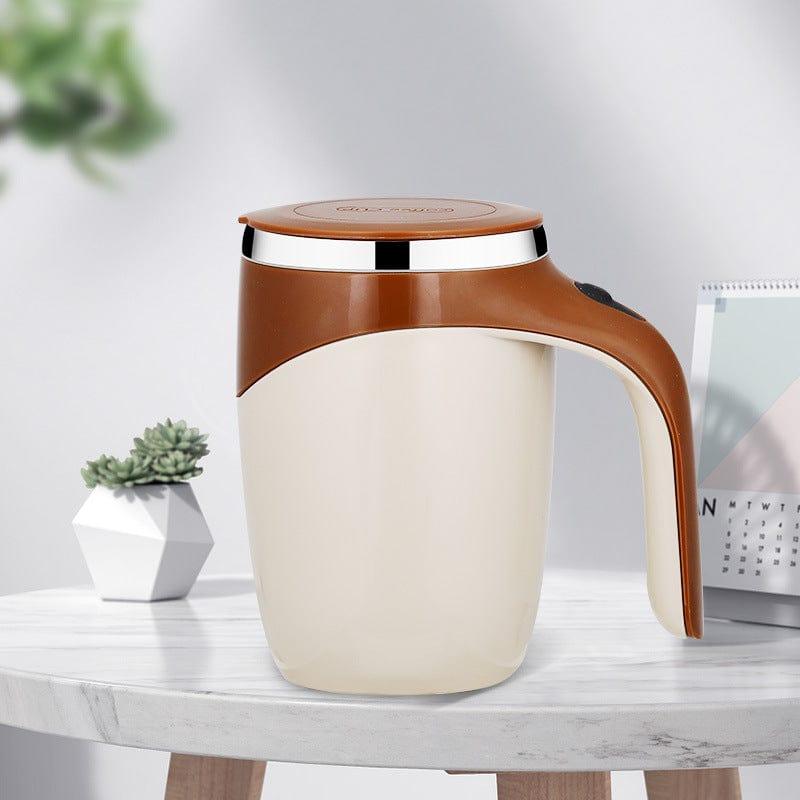 Rechargeable Model Automatic Stirring Cup Coffee Cup High Value Electric Stirring Cup Lazy Milkshake Rotating Magnetic Water Cup - Thrive Treasure