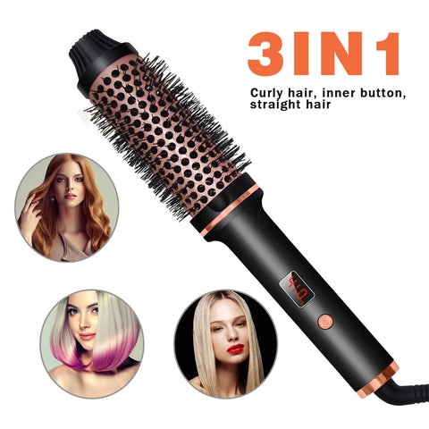 Hair Curler Straight Comb Multifunctional Household Portable - Thrive Treasure