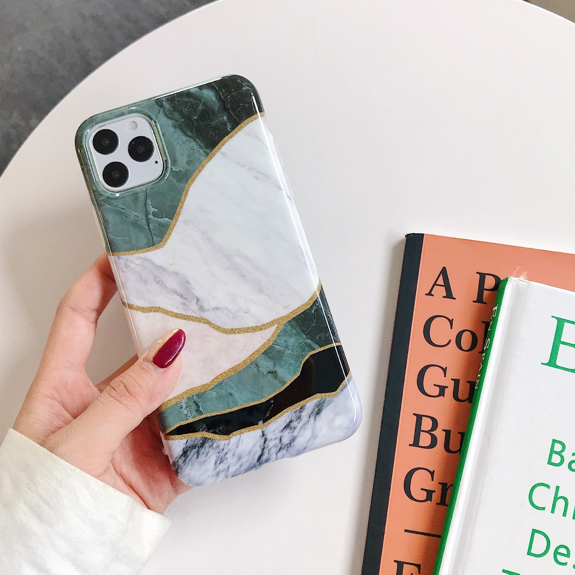 Geometric Marble Cases - Thrive Treasure