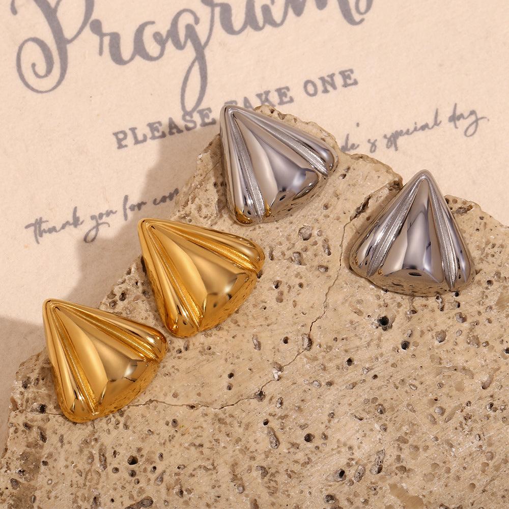 Women's Fashion Geometry Pattern Niche Temperament Earrings - Thrive Treasure