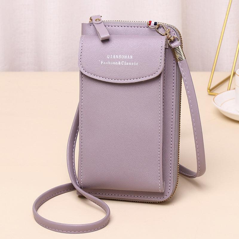 Women's Stylish And Portable Large Capacity Vertical Shoulder Crossbody Bag - Thrive Treasure