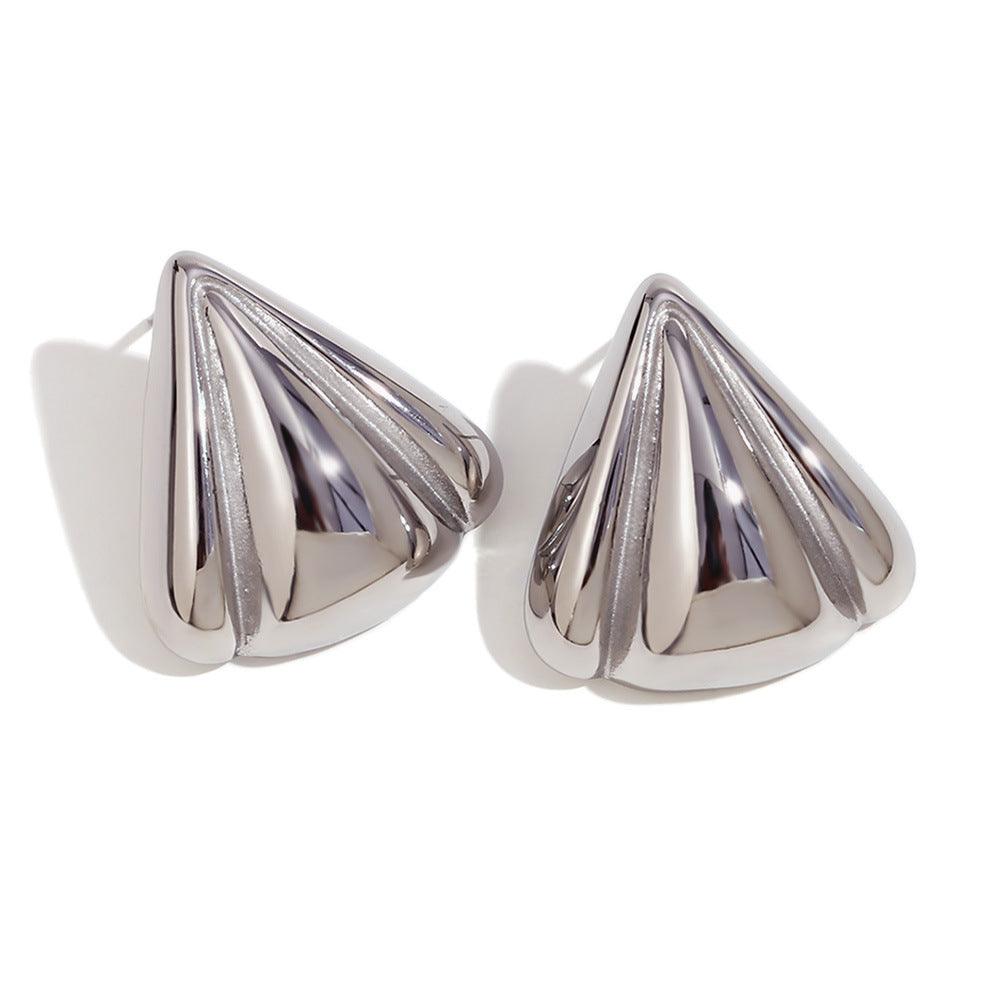 Women's Fashion Geometry Pattern Niche Temperament Earrings - Thrive Treasure