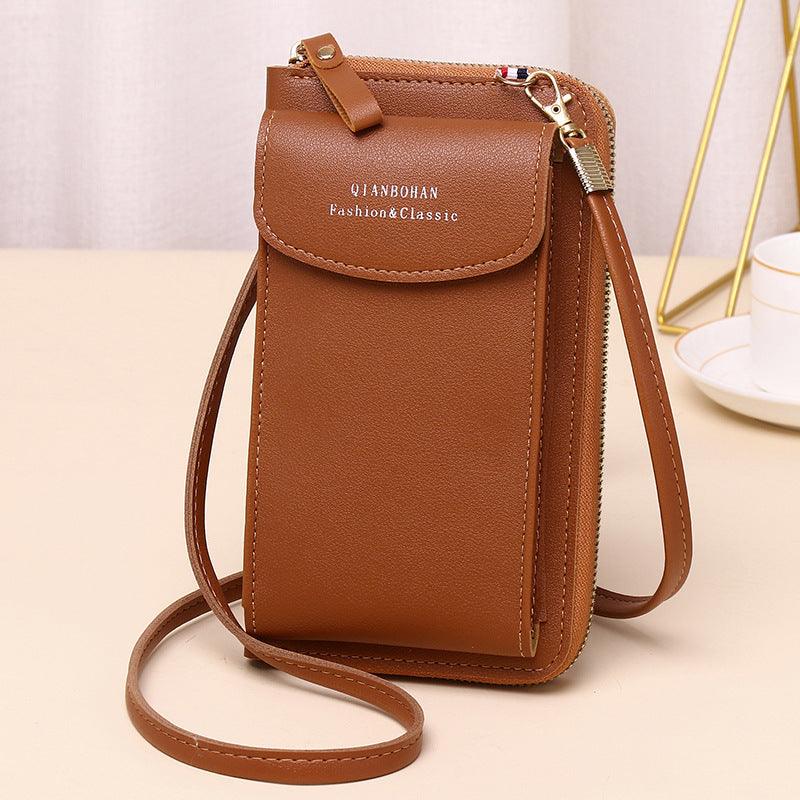 Women's Stylish And Portable Large Capacity Vertical Shoulder Crossbody Bag - Thrive Treasure