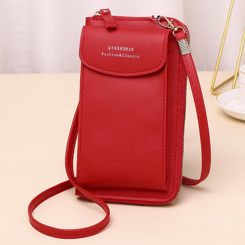 Women's Stylish And Portable Large Capacity Vertical Shoulder Crossbody Bag - Thrive Treasure