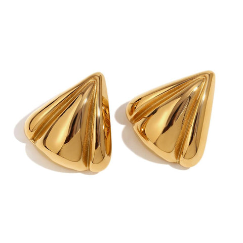 Women's Fashion Geometry Pattern Niche Temperament Earrings - Thrive Treasure