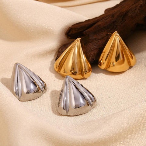 Women's Fashion Geometry Pattern Niche Temperament Earrings - Thrive Treasure