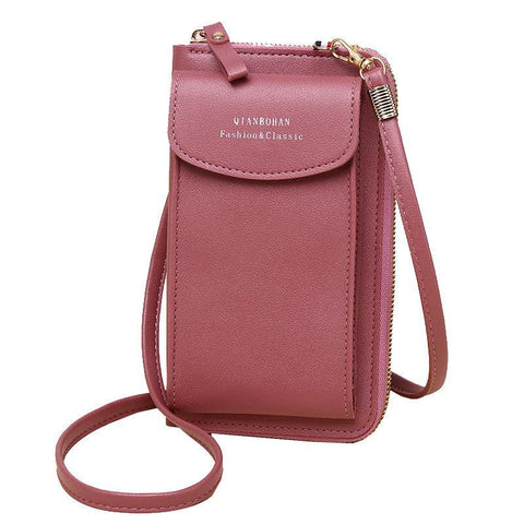 Women's Stylish And Portable Large Capacity Vertical Shoulder Crossbody Bag - Thrive Treasure