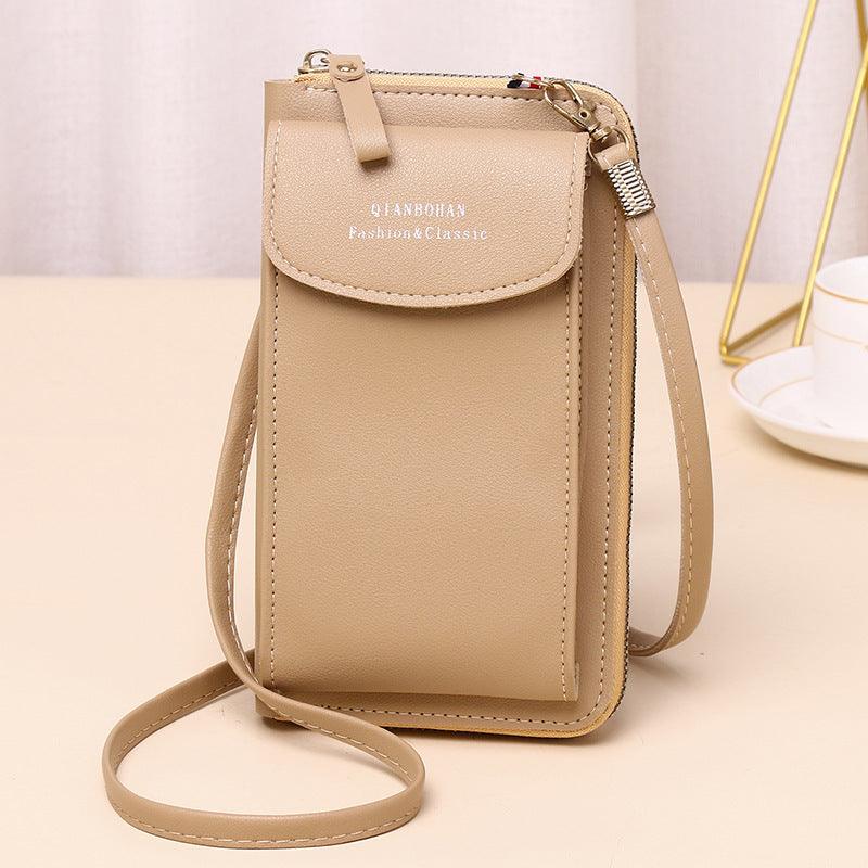 Women's Stylish And Portable Large Capacity Vertical Shoulder Crossbody Bag - Thrive Treasure