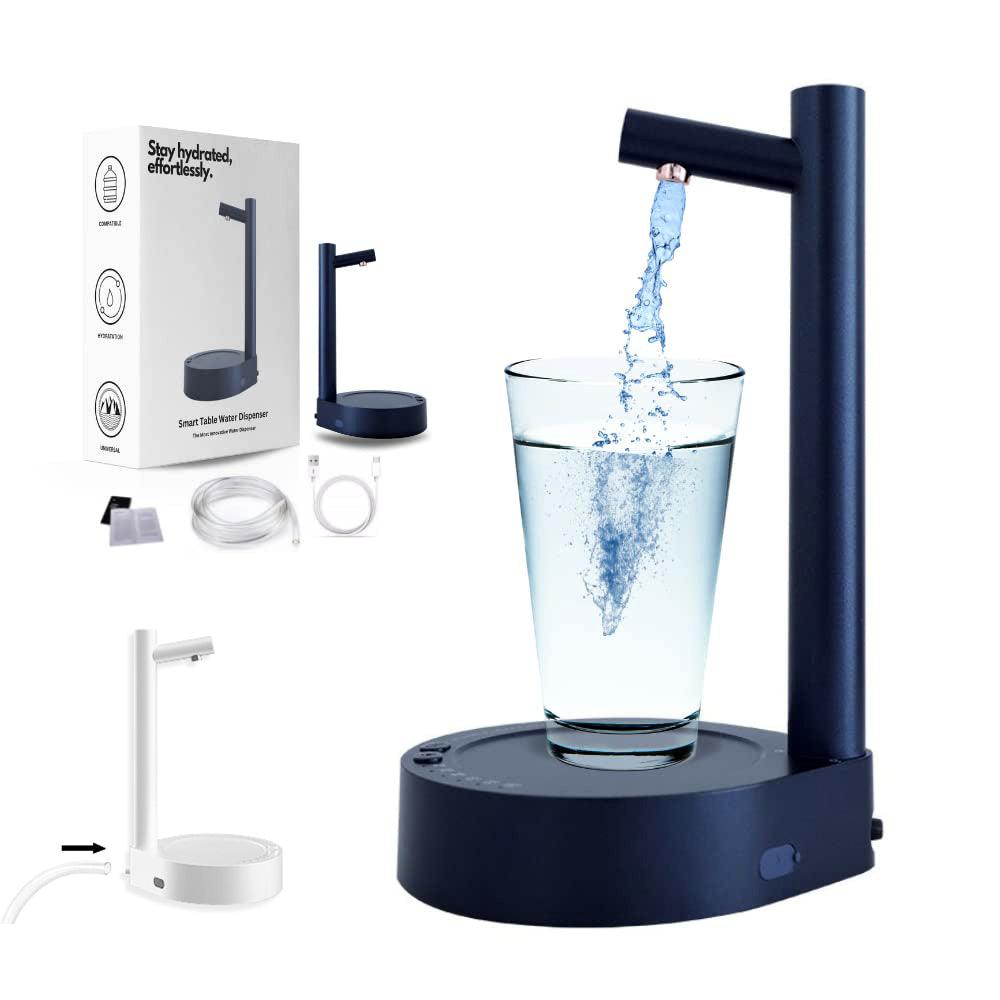 Desk Dispenser Electric Water Gallon Automatic Water Bottle Dispenser Rechargeable Water Dispenser - Thrive Treasure